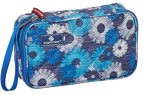 Eagle Creek Kofferorganizer Pack-It Original Quilted Quarter Cube platzsparende Packtasche für die Reise, daisy chain blue