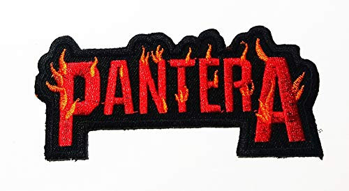 Music P Groove Metal Heavy Thrash Glam Alternative Band Logo Patch Embroidered Sew Iron On Patches Badge for Bags Hat Jeans Shoes T-Shirt Applique