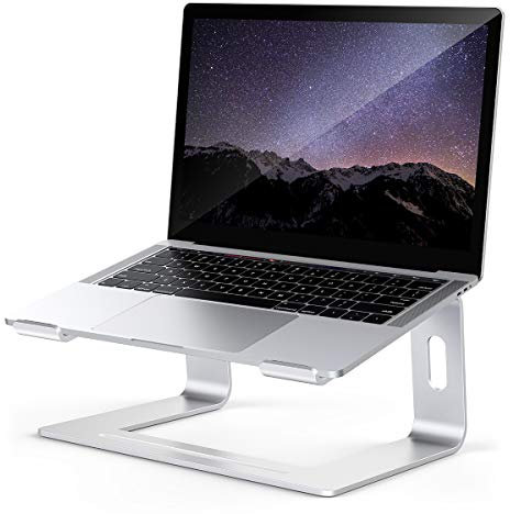 Detachable Laptop Stand for Desk - Ergonomic Aluminum Riser Mount Compatible With MacBook Air Pro, Dell XPS, Lenovo and More 10-18 Notebooks