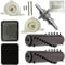 Spares2go Brushroll Bars + End Caps Kit + Washable Filters + Drive Cog Shaft Spindle & Bearings compatible with Gtech AirRam Vacuum Cleaner AR01 AR02 AR03 AR05 DM001