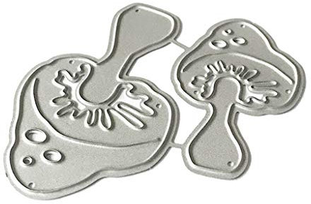 Xuanxi Metall-Stanzschablone, Pilze, Scrapbooking, Album, Stempel, Papier, Prägung, Bastelpapier