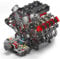 MocSpaß Technik V8 M0T0R, Technik Achtzylindermotor, 2710 Klemmbausteine V8 Zylindermotor MOC Bausatz für Kinder Erwachsene