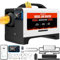 VELPAX 12V 24V 220V 8KW Riscaldatore Diesel da Parcheggio,all-in-One,Bluetooth App Riscaldamento rapido LCD e Telecomando per Camper,Macchine,Camion,Autobus