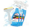 Auto Scheibenenteiser Set | 3X Sonax Scheiben Enteiser Spray 750ml für Autoscheiben + 1x Murska Eiskratzer mit Messingklinge | Enteiserspray für klare Sicht