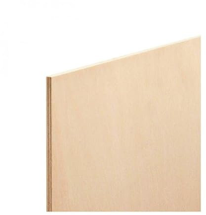 Tablero de madera contrachapada de abedul báltico de 6 mm, 500 x 1500 mm