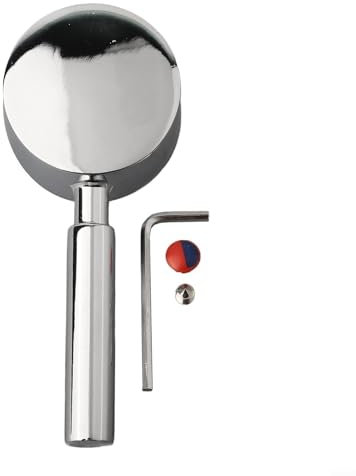 TDCuizent Maniglia di ricambio per rubinetto in lega di zinco, per doccia, per cucina, bagno, lavabo, miscelatore, accessori per la manutenzione, con segno di acqua calda e fredda e viti a bussola