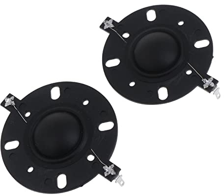 Pjeghbvop 2 Pieces Speaker Voice Coil Tweeter Repair Kit 25 5 mm Membrane Treble 4 Inch for Home Cinema HiFi Speaker Coils Repair Kit Replacement