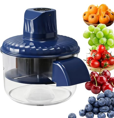 Máquina Peladora Automática, Pelador Eléctrico De Uvas, Pelador De Ajo Automático Gran Capacidad, Herramienta De Pelado Eléctrica Para Cocina, Uva Ajo Patata Tomate Granada Cactus Cocina Hogar