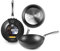 IBILI - Wok Titan, 30 cm, Aluminiumdruckguss, Anti-Haft, geeignet für Induktion