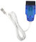OBD2 Diagnose Kabel, Fydun J1962 16 Poliger Kfz Diagnose Adapter Steckverbinder Kabel Diagnose Scanner Tool kit 409.1 USB-Testleitung Fingerabdruckabdeckung für MK3