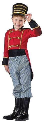 Dress Up America Toy Soldier Costume for Boys - Nutcracker Dress Up Uniform for Kids - Great Gift For Role-Play
