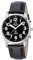 Master Time Funk Quarz Sprechende Herren Uhr Analog mit Leder Armband MTGA-10868-22L