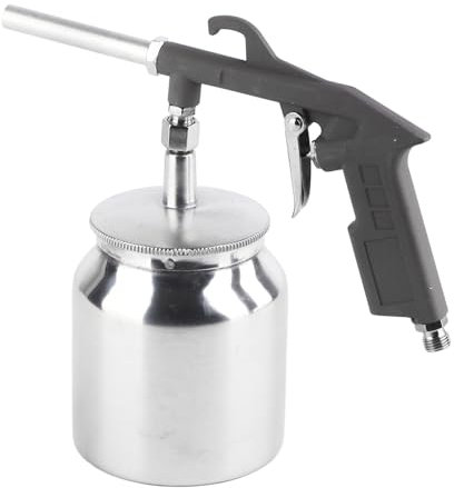 Sandblasting Gun Air Sand Blaster Tool Kit with 750cc Aluminum Pot for Surface Cleaning Rust Removal Equipment