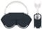wigmoa SY-K Smart Case Compatible for Airpods Max, Sleep Mode Compatible, Anti-Scratch and Anti-Dust, Portable Carry Travel Case Compatible for Apple Airpod Max, Headphone case. (Midnight Black)