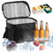 Kühltasche Klappbare 10L, Kühlbox Tragbare Eistasche Faltbar, Thermotasche, Picknicktasche Kühltasche, Tiefkühltasche Isoliertasche, Für Strand, Picknick, Camping, BBQ, Outdoor, Reisen