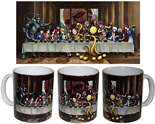 Personalisierbare Tasse „Ultima Dinner Anime“