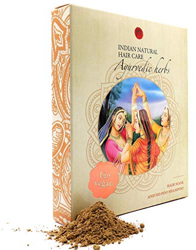 Ayurvedic Herbs for Healthy Hair - Fresh & Pure Organic - 200g - Indian Natural Hair Care
