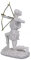 Artemis Diana griechische römische Göttin Jagdbogen Statue Skulptur gegossener Marmor