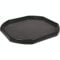 Bandeja de mezcla pequeña de 70 cm x 70 cm, bandeja surtida de plástico para niños (Negro)