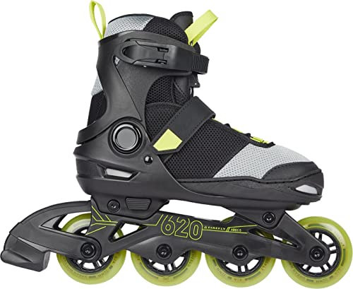 Firefly Ils 620 Inline-Skate, Black/Yellow/Grey, 33 EU