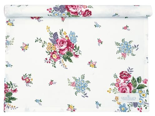 Greengate Table Runner Elina White