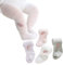 Collants Enfants Filles Coton Lot De 4, Collants En Maille Respirante Pour Tout-petits, 0-6 Ans été Nouveau-né Carotte Bas Leggings (4 Couleurs,12-24 Mois)