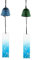 2 campanelli a vento giapponesi Furin, in ghisa, stile tempio campana per casa, giardino, decorazione zen, Feng Shui, ornamento da appendere all'aperto, suono a campana in stile vintage