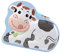 NUOBESTY 1pieza Caja De Ahorro Decorativa De Vaca Lechera Para Alcancía Infantil De Diseño Adorable Como De Cumpleaños y Herramienta De Gestión Financiera Infantil