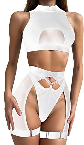 WILLBEST Dessous Damen sexy unterwäsche Curvy 4XL Hipster Unterhose edel Dessous Straps Set blau Babydoll rot Bustier mit bügel Dessous Damen Strumpfband Sport BH Raven Dessous Ballett