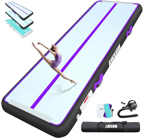 AWSUM Aufblasbare Tumbling Matten 300x100x20CM Air Matte Track Tumble Track für Zuhause Yoga