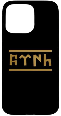 Hülle für iPhone 15 Pro Max TÜRK Schrift - Bozkurt - Göktürk - Göktürkce TÜRK (türkisch)