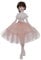 Oueneifs Ballerina Pearl Bjd Puppe 1/4 Moderne bewegliche Gelenke Komplettes Set Custoume Designer Modepuppe Harz Spielzeug für 15+ Jahre alt