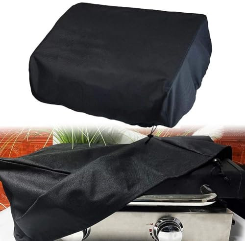 Grill Protective Cover, 420D Tabletop Grill Cover Small Grill Cover With Waterproof Material, For 22 Inches Table Top Griddle With Griddle Hood