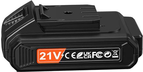 21V Akku Bohrmaschine mit Schlag Batterien Orange