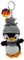 KEYSPACE Schlüsselanhänger Pinguin Pia - gehäkelter Pinguin - niedliches Pinguin Geschenk für Freundin - Penguin - Pinguine - besondere Geschenke für Frauen - besonderes Geschenk Pinguin Liebespaar