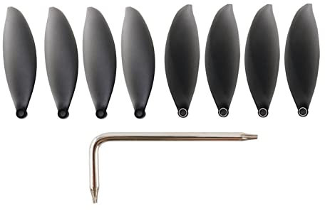 HUVNEXA 4 Paar Anafi Propeller Klapppropeller Ersatzteile CW CCW Blade Ersatzprops mit Werkzeug AB Blade, for Parrot Anafi Drone Drohnenpropeller