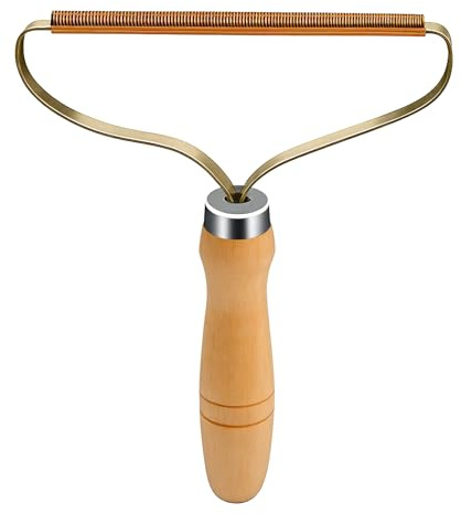 wilcractk Spazzola anti peli animali raccoglie rasoi in metallo per vestiti e gatti e cani portatili solidi per rimuovere facilmente le palle e i peli