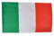 Ciao-22016 Bandera Tricolor de Italia en Tela con Ojales, color blanco/rojo/verde, 150x90 cm (22016)