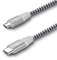 Fasgear USB C to Micro USB Cable [2M] Nylon Braided Type C to Micro USB Cord Compatible with Galaxy S7/S7, HTC One/10 and More (6ft, Gray)
