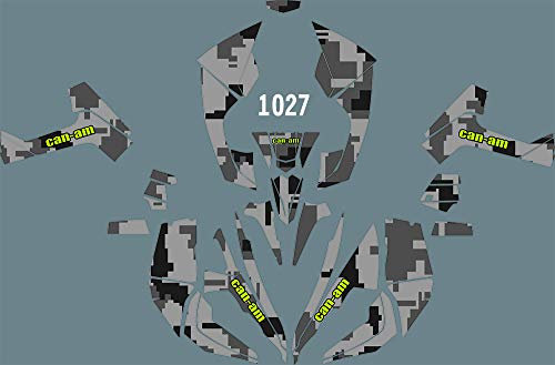 DST1027 Custom Motorcross MXP Aufkleber ATV UTV Decals Graphics Kit für Can-am Renegade 500 800r 800x 1000