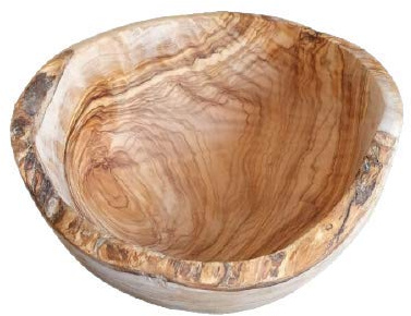 Olivenholz Salat Schüssel