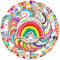 Waterproof Rainbow Stickers for Girls Teens Boys Kids, Cartoon Vinyl Stickers for Notebook Cup Laptop Flasks Water Bottle Bike Car Bike Helmet Phone Mug Scrapbook, Colorful Decals Pack[Rainbow-100Pcs]