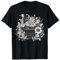 Schreibmaschine Blumen Autor Schriftsteller Buchautoren T-Shirt
