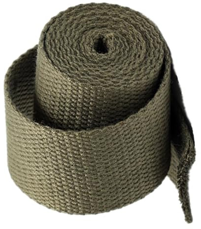 YunYunStrap Gurtband 20mm 25mm 38mm 50mm, Polyester Baumwolle Gurtband für Taschengurte, Griffe, Haustierhalsbänder, Heimwerkerhandwerk, 9,1 m/Lot