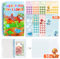 Budget Planner Deutsch Kinder - 8 Sparchallenges für kleine Budgetplaner - Budget Planner Zubehör - Budget Binder A6 - Spar Challenge Set DIY | 0.5€ | 1€ | 2€ | 26 Wochen | Kleingeld | 30 Tage |Würfel