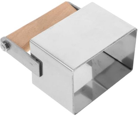 CIYODO Edelstahl Honigschneider Handliches Imker Werkzeug Rechteckiger Honigwaben Cutter Stabil Effizient Für Bienenstock Honigschneidegerät