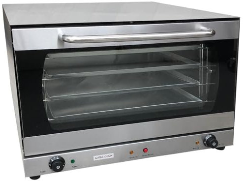 Cater-Cook CK1848 Twin Fan 40x60 Euro Bake Tray Convection Oven With STEAM Function