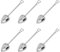 TVSVKWE 6 Pieces Of Heart-Shaped Tea Filter Spoon, Creative Tea Filter, Stainless Steel Tea Brewing Tools, Kitchen Utensils, Tea Drinking Accessories.