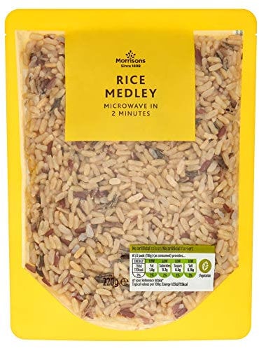 Morrisons Microwave Rice Medley 220g