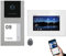 Balter EVO Grau Aufputz Video Türsprechanlage mit Kamera und Klingel, Gegensprechanlage Doorbell mit Türklingel und RFID Chip 2 Draht 1x 7 Zoll WiFi Smart Monitor 1 Familienhaus Sprechanlage Set